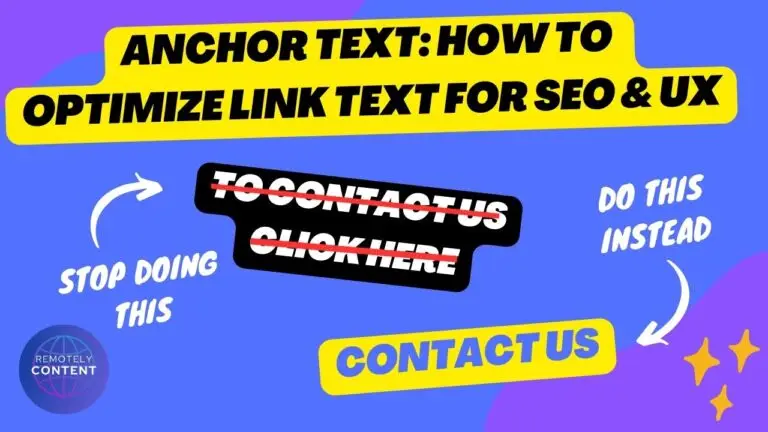 Anchor Text Best Practices to Improve UX and SEO